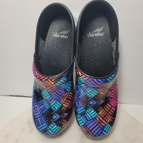 Dansko Clog Shoes Multi-Color Women's Size US 8.5-9  EUR 39 - Picture 8 of 14